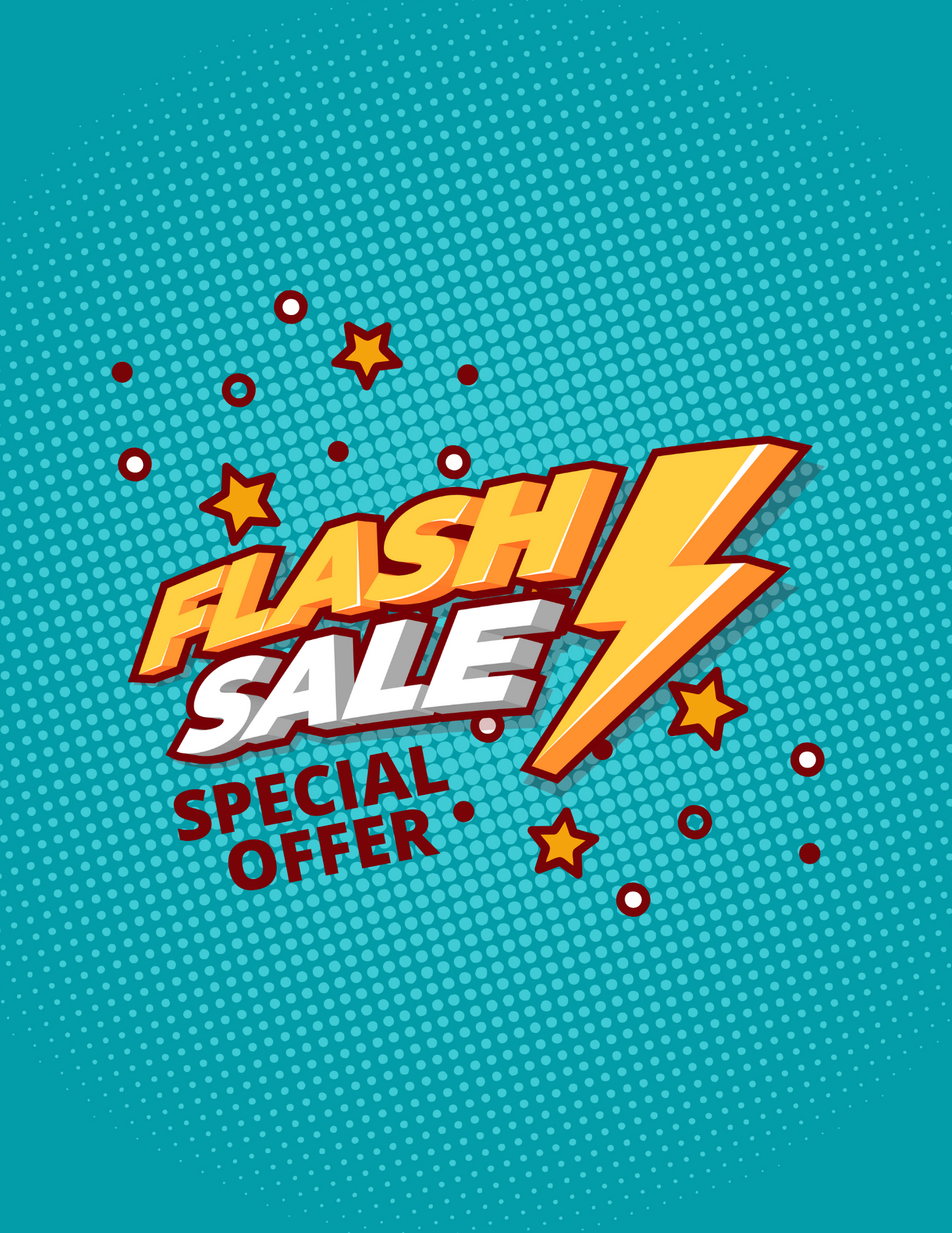 Flash sale  3 h